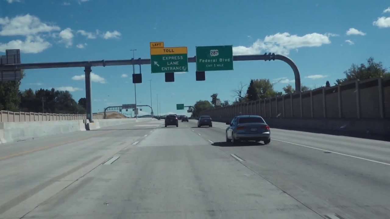 Driving from Boulder, CO to Colorado Springs, CO via I25