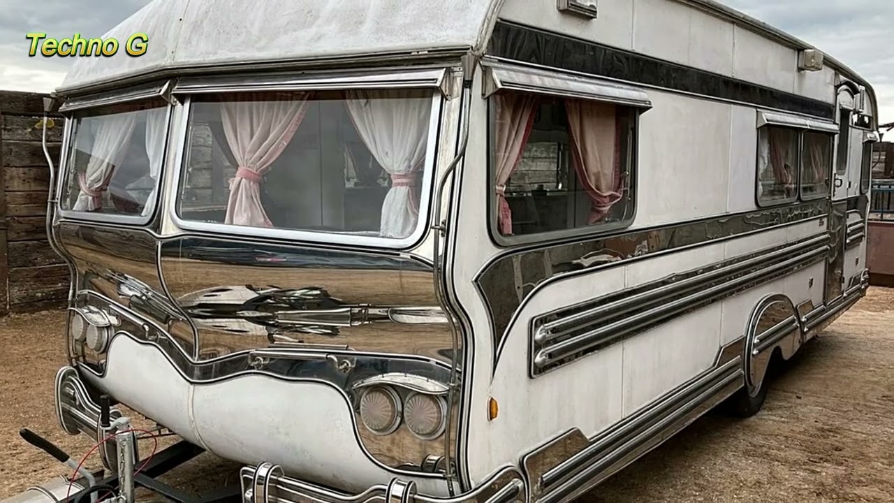 1970s Vickers Travel Trailer: The Chrome-Clad Legend That Redefined Luxury on Wheels