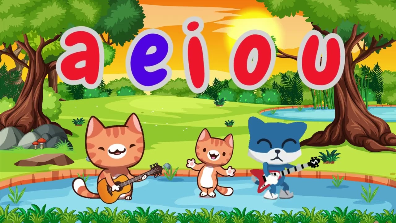 Aprendemos las Vocales A E I O U 🎶 | Canción Infantil para Bailar | Mundo Feliz