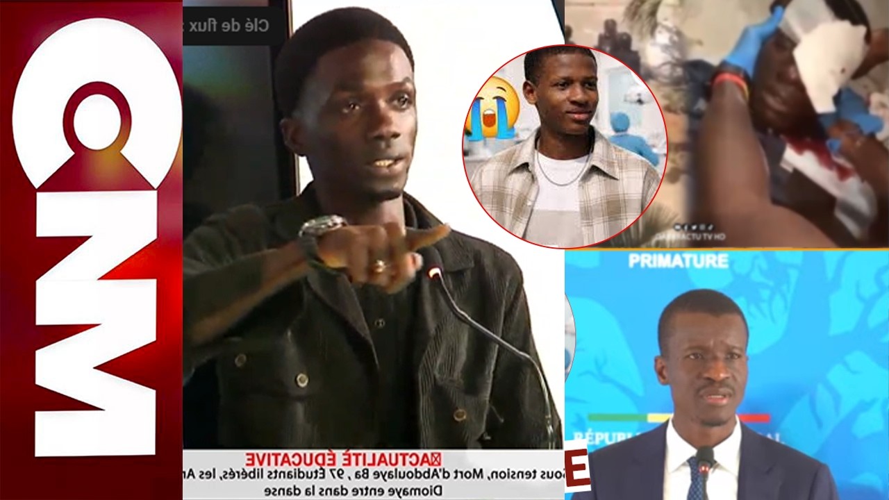 Étudiant avec cocktail Molotov : vidéos à l'appui, Cet Etudiant Témoin des faits ac...  Bamba Cissé