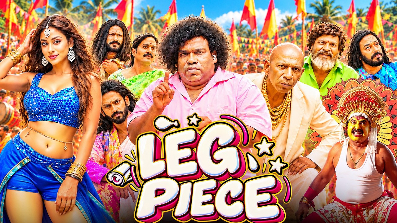 चारो दोस्त चारो तबाही - Leg Piece - Comedy Hindi Dubbed Full Movie - Yogi Babu Superhit Film