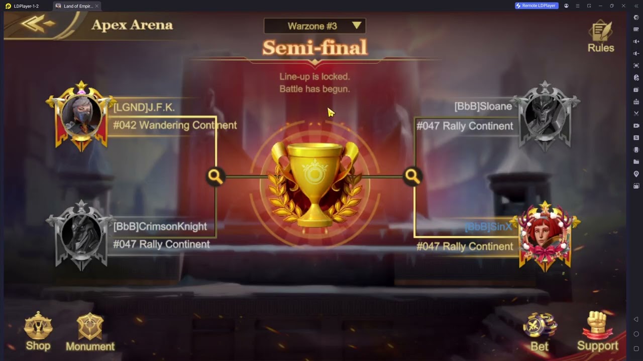 Apex Arena Episode 9 | Land of Empires