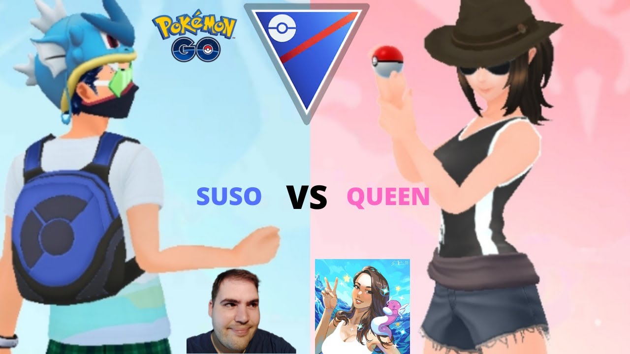 Hago combates de PVP contra mi amiga Queen ¿Quien ganara? 😁 Pokemon Go