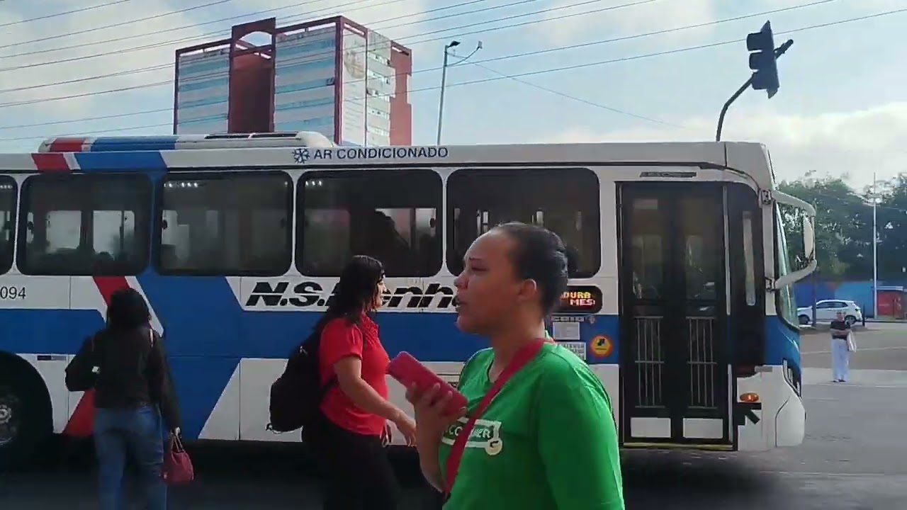 Movimentação De Ônibus Na Via Light & No Centro De Nova Iguaçu
