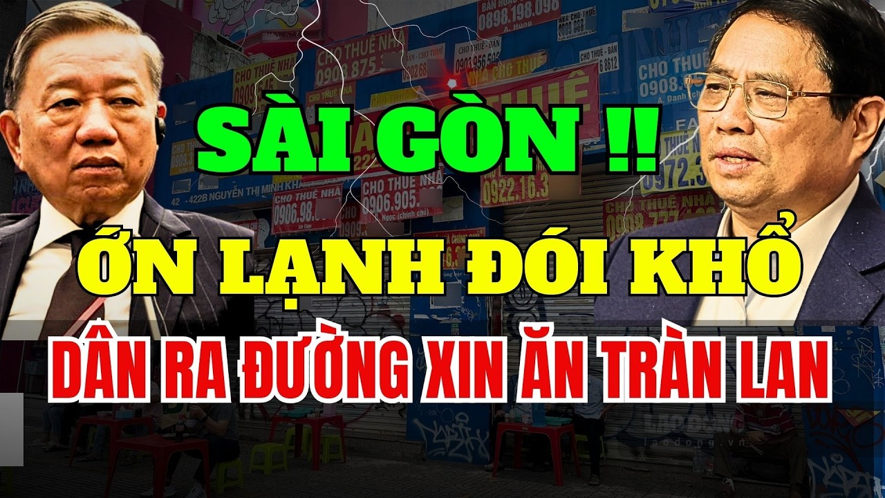 ỚN LẠNH. BỆNH TẬT ĐÓI KHỔ QUÁ, DÂN SÀI GÒN XẾP HÀNG XIN CƠM TRÀN LAN. | Hẻm Nhà Đất