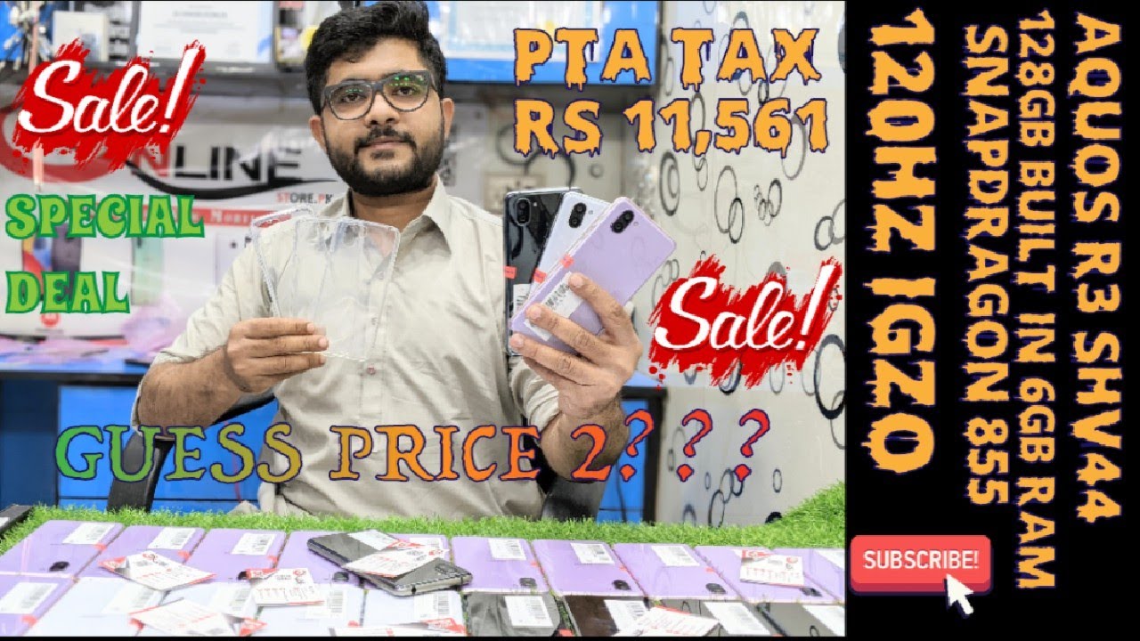 #sharp AQUOS R3 SHV44 PTA TAX 11561 @zuonlinestore