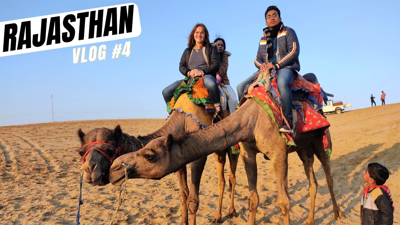 I ride a CAMEL in the THAR Desert | Rajasthan Vlog # 4 | Jaisalmer | 2022 Vacation