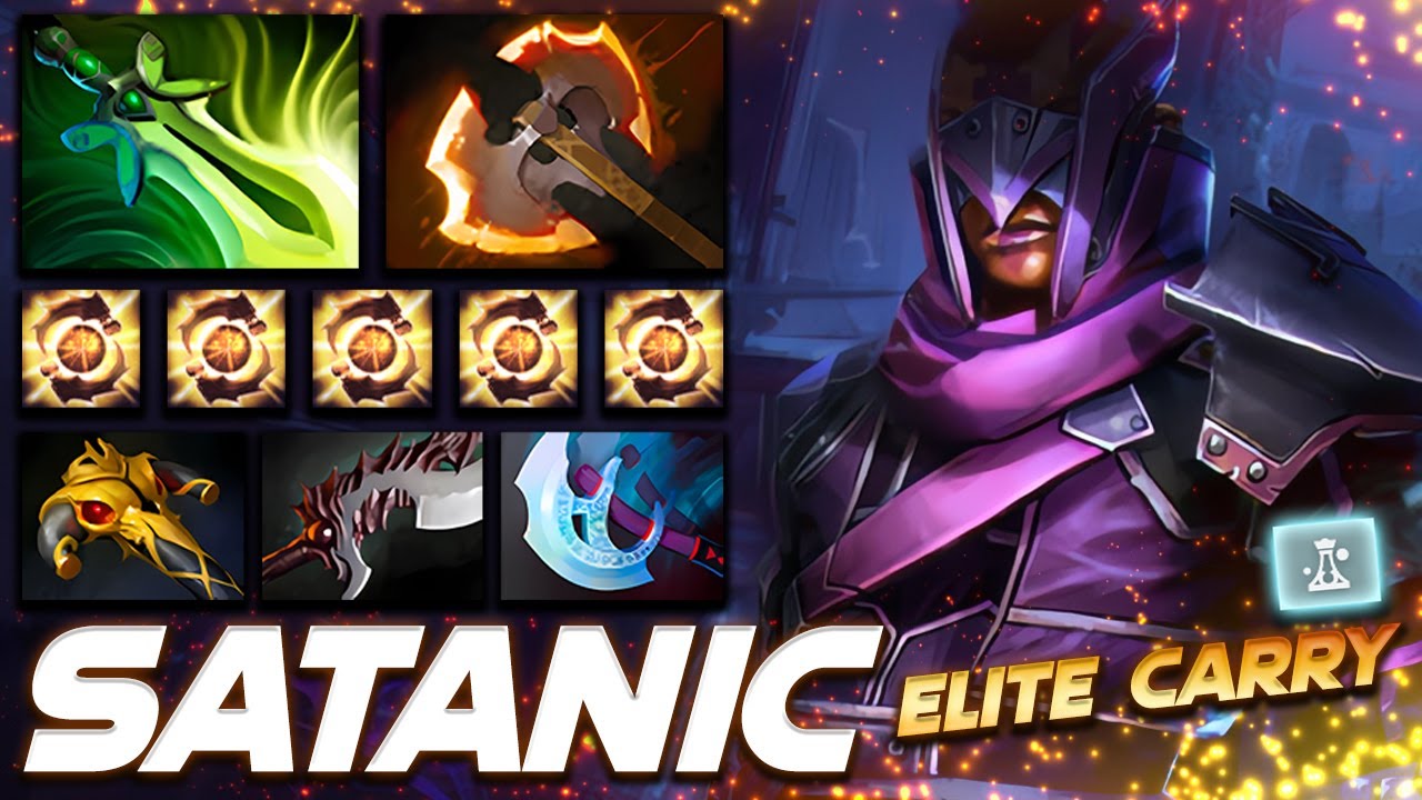 Satanic Anti-Mage Elite Carry - Dota 2 Pro Gameplay [Watch & Learn]