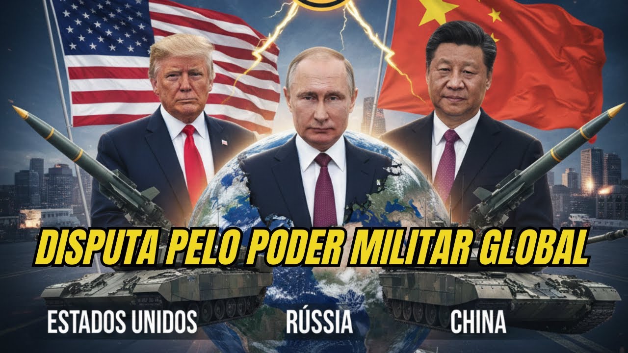 Rússia, China e Estados Unidos — quem é a maior potência militar do planeta?