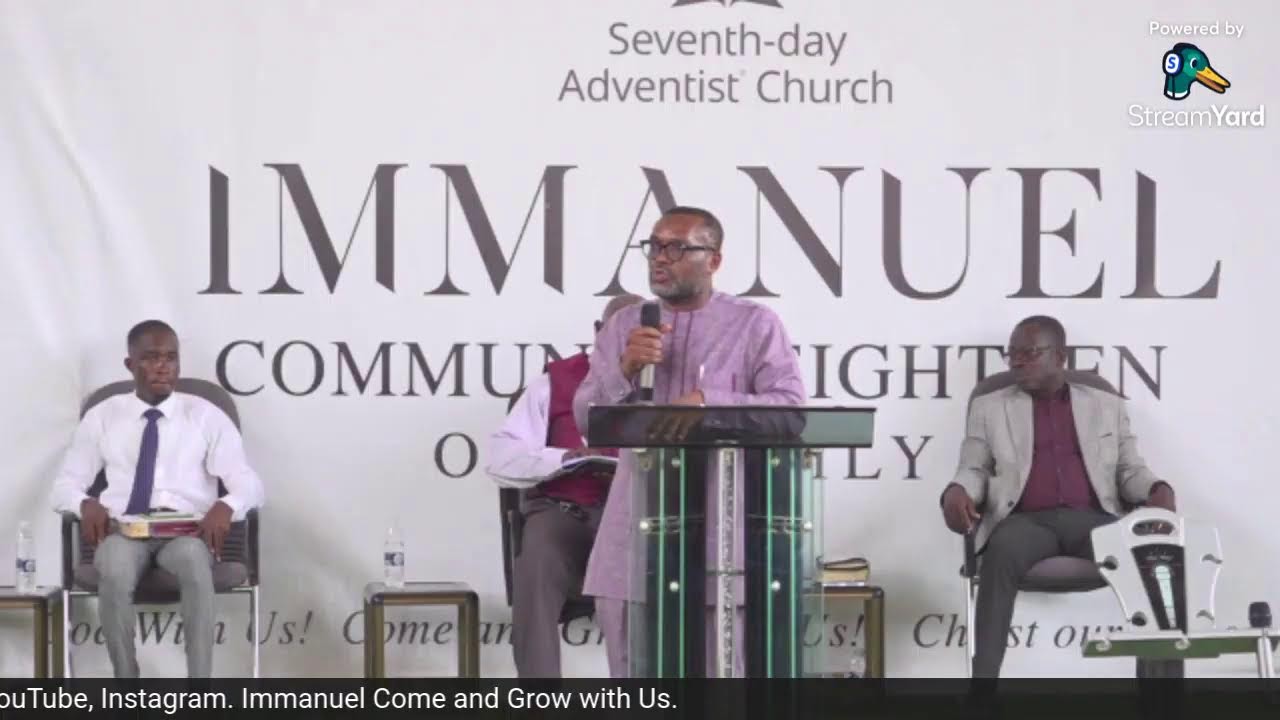 IMMANUEL SDA CHURCH (BIBLE SABBATH) 31/01/2026