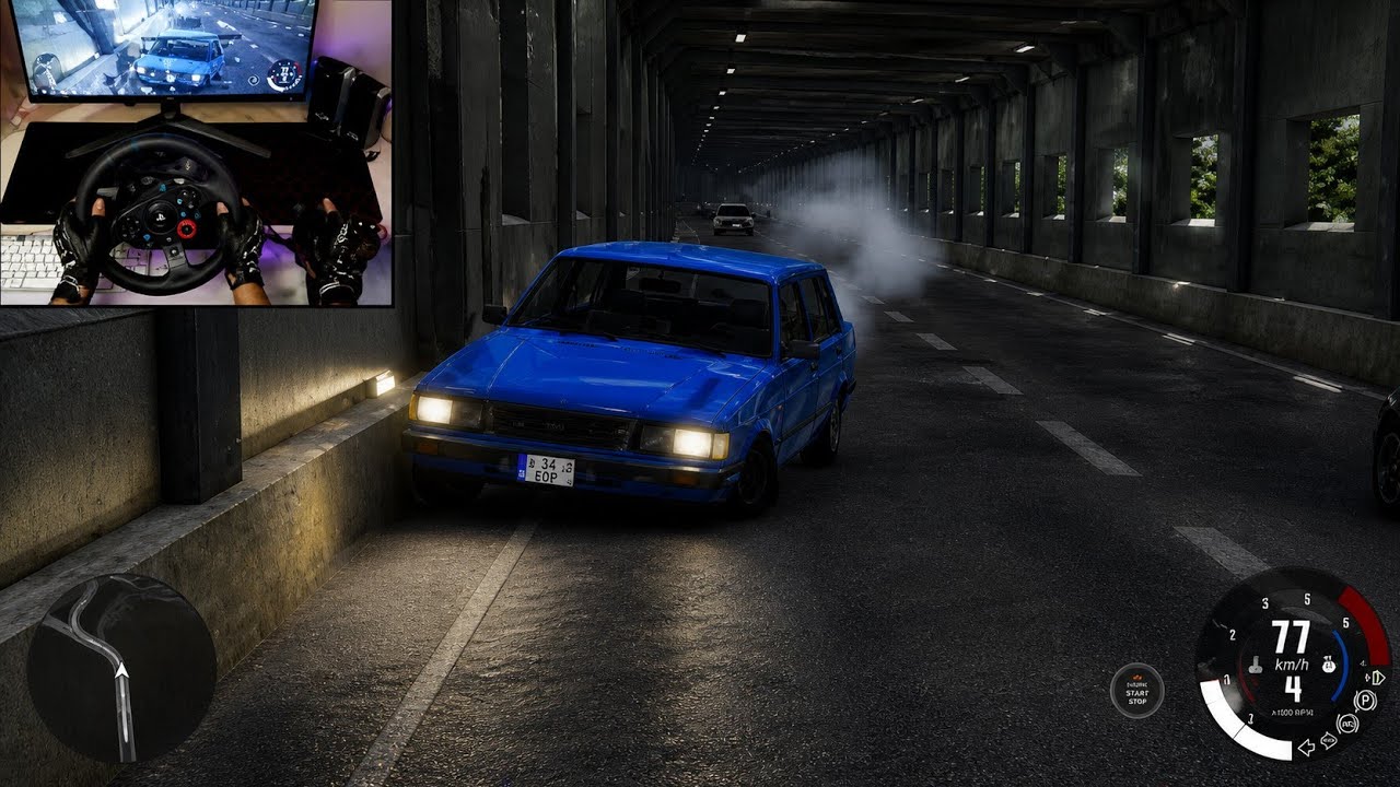 1989 🚗 Ford LTD Crown Victoria With steering wheel logitech g29 BeamNG Drive 4K 