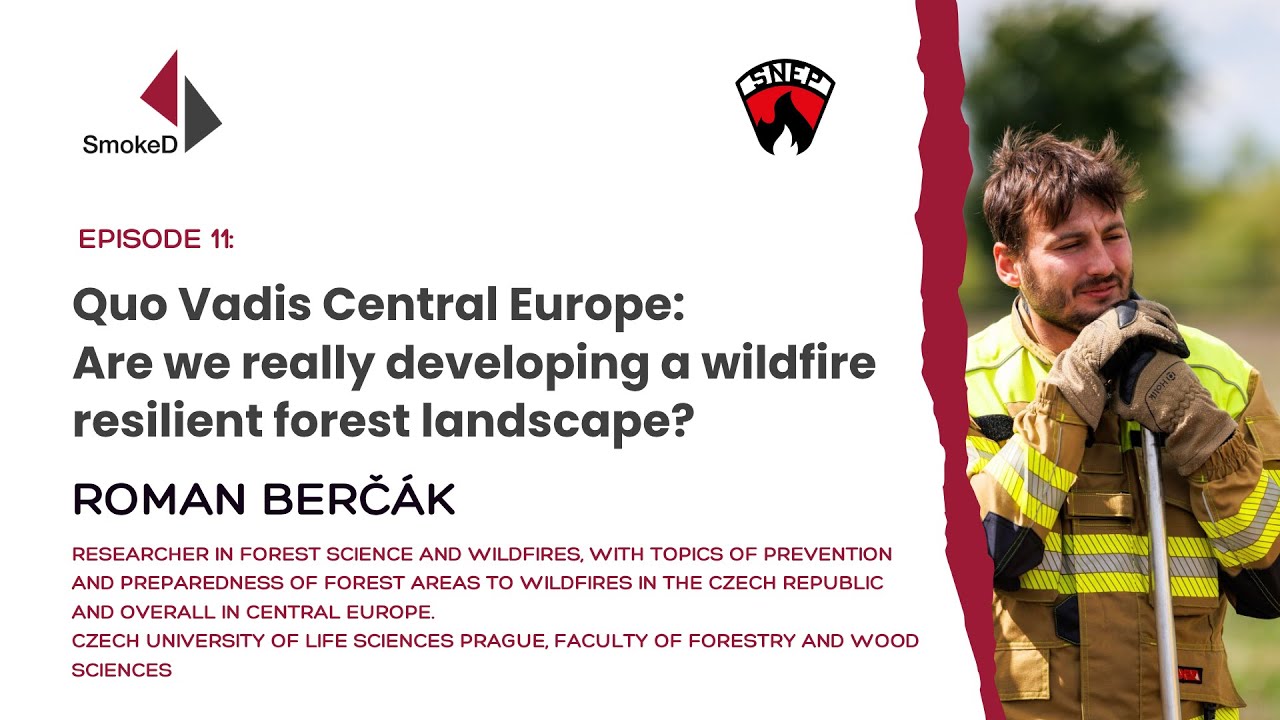 SmokeD - Roman Berčák - Quo Vadis Central Europe: Wildfire-Resilient Forests?