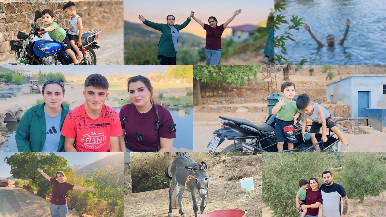 جولة في ضيعة ارجيمان // قطفنا عنب 🍇طلعنا على الجبال ❤️ تابعونا للأخير.....🌹