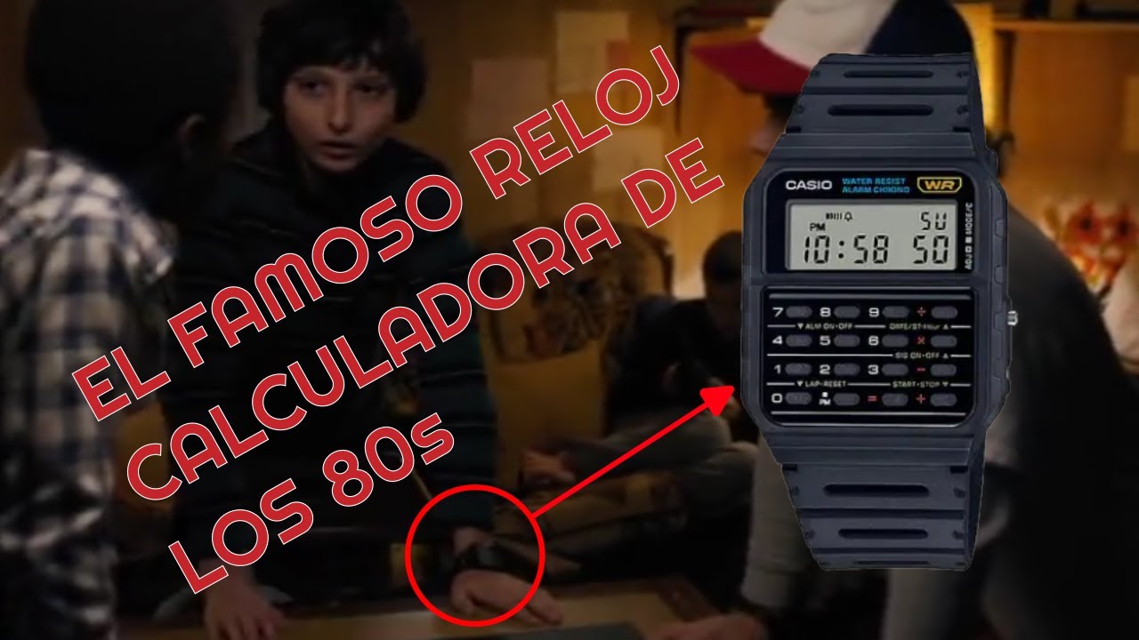EL FAMOSO RELOJ CALCULADORA CASIO | @aquellos80sy90s