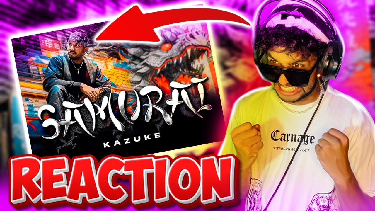 KAZUKE - SAMURAI [OFFICIAL VIDEO - PeppaMonkey REACTION !!!