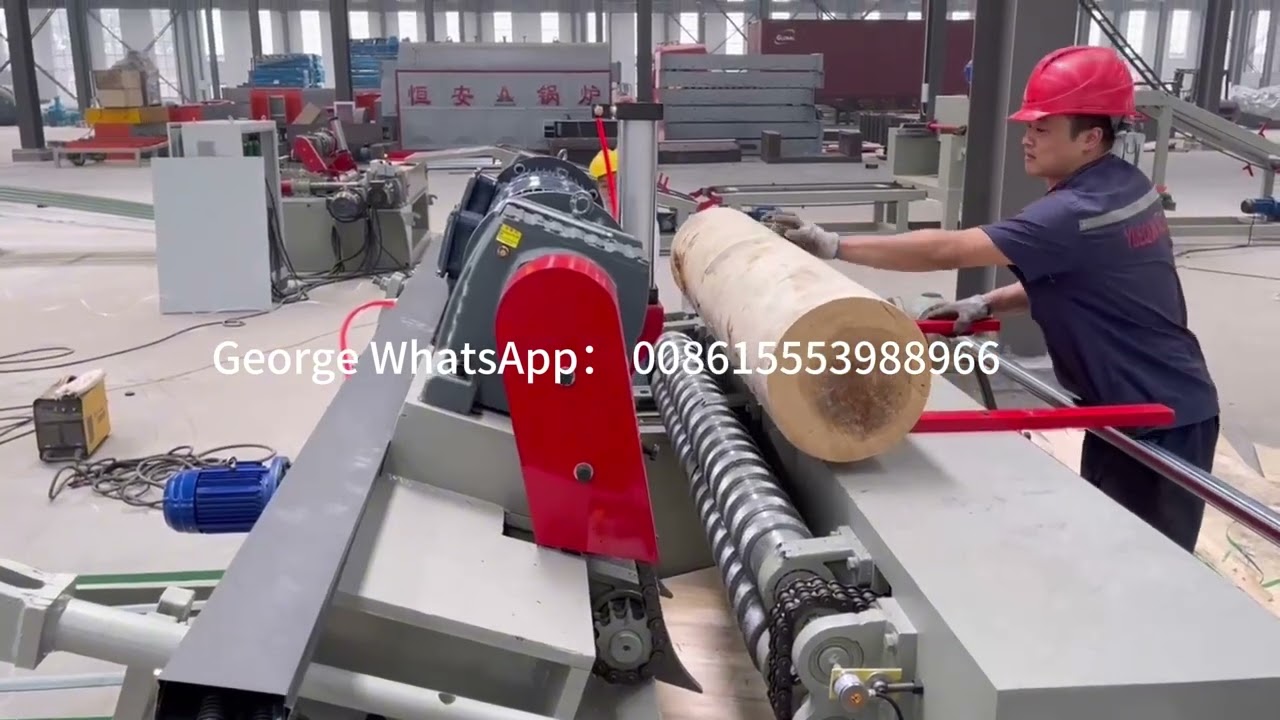 High Efficiency 4ft Log Debarker: Preparing Logs for Perfect Veneer Peeling