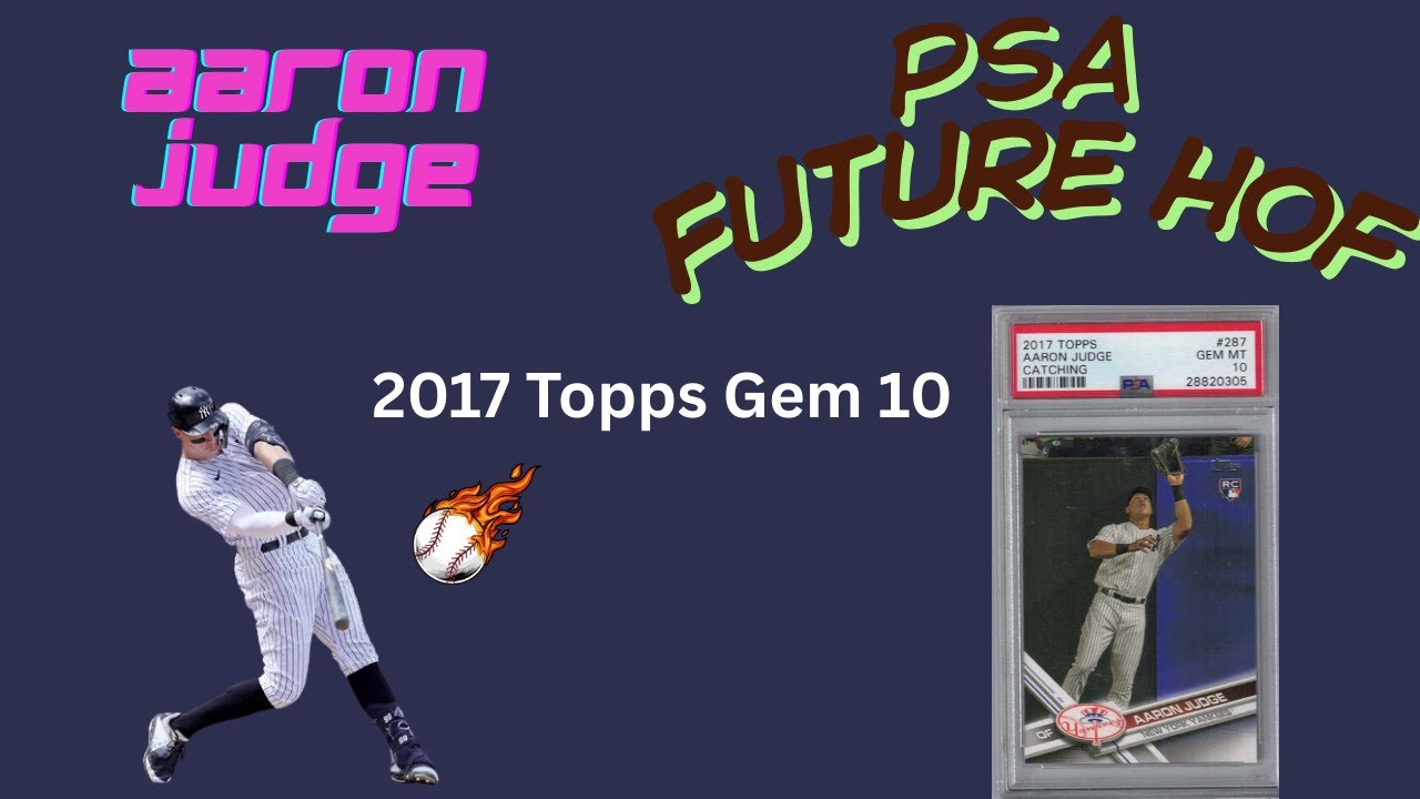 PSA FUTURE HALL OF FAME REGISTRY PICKUP.- ALL RISE