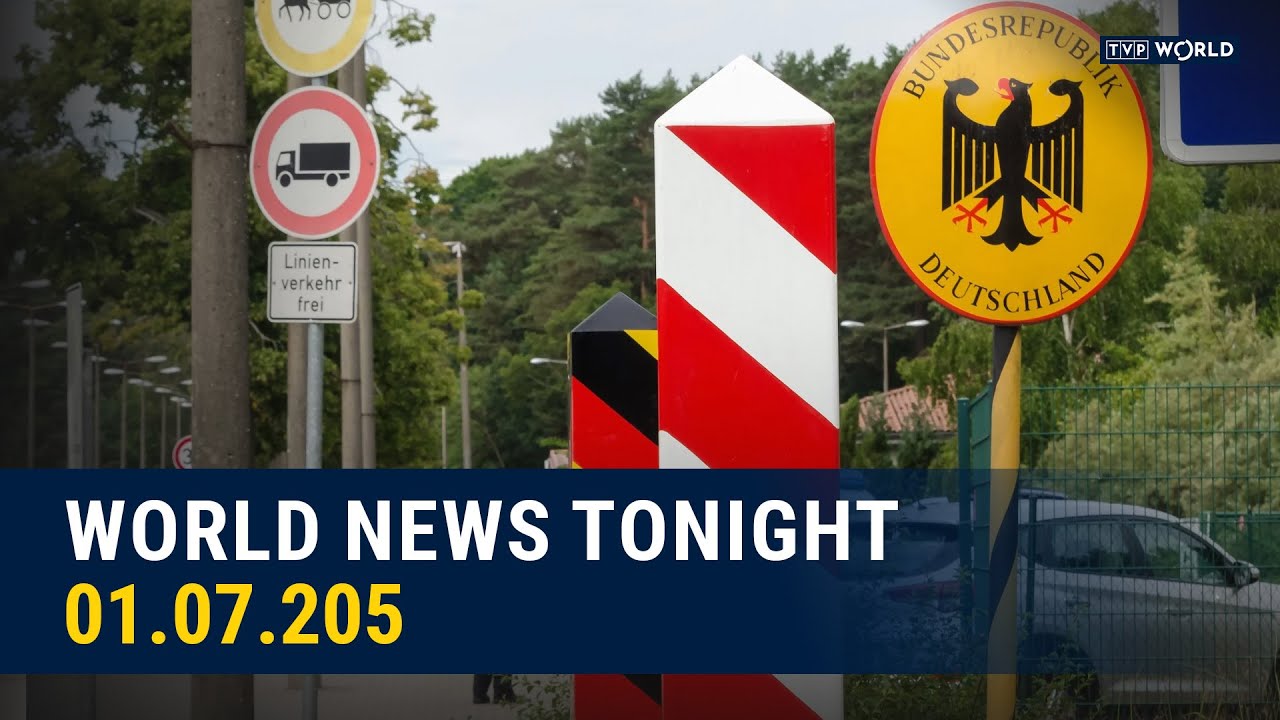 Poland to reinstate border checks as migrant dispute escalates | World News Tonight