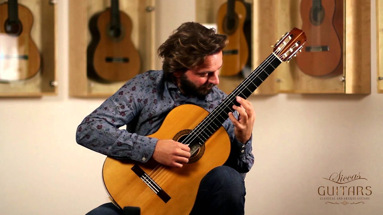 Marcin Dylla plays la Alborada by Francisco Tárrega on a 1964 Manuel de la Chica