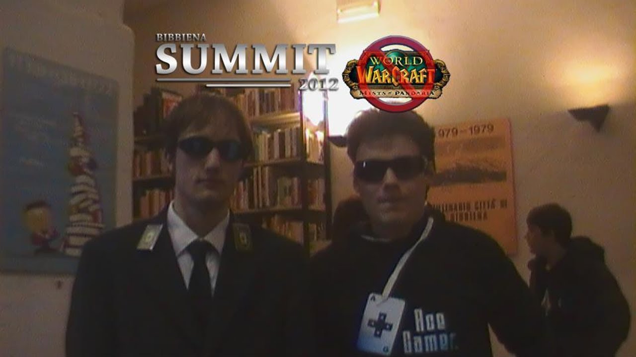 Io che parlo a Zeb89 durante l'evento a Bibbiena nel 2012