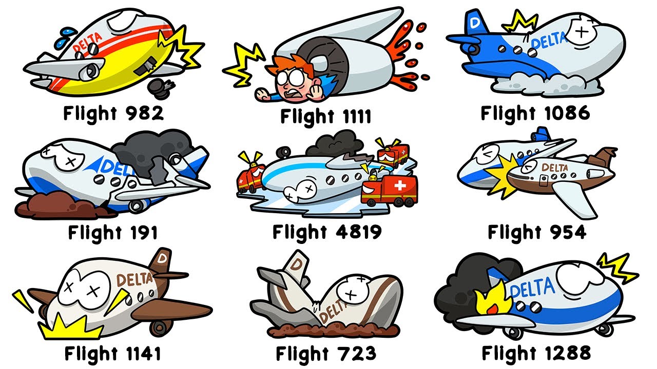 Every Worst Delta Airlines Accident Explained in 12 Minutes