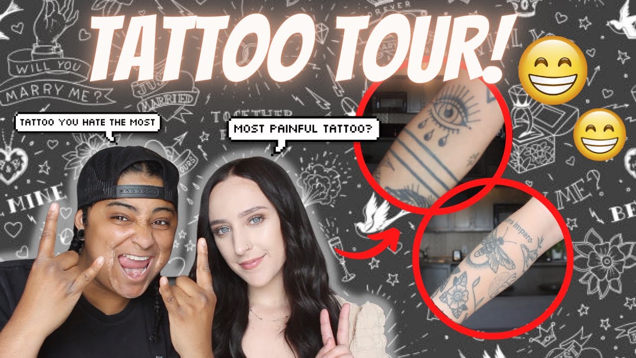 LGBTQ+ COUPLE TATTOO TOUR 🏳️‍🌈