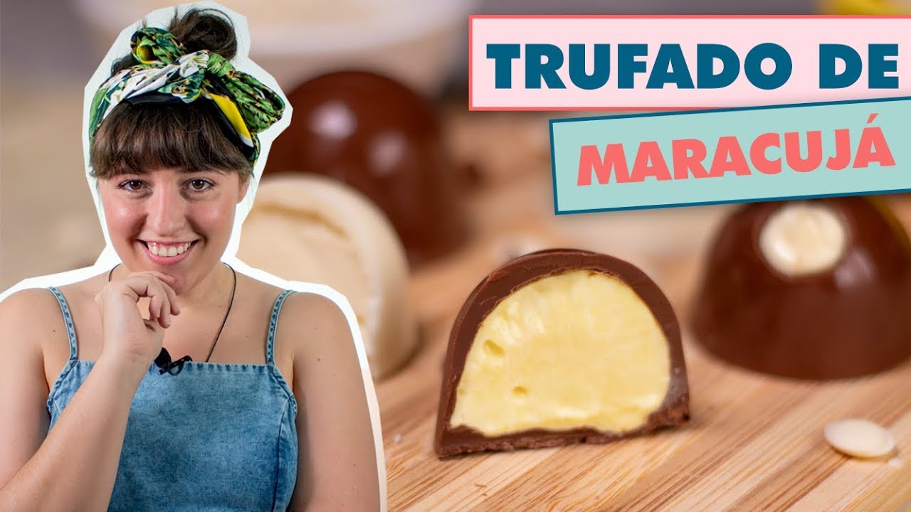 TRUFA MOUSSE DE MARACUJÁ - RECHEIO para Trufa, Cone ou Bolo | Tábata Romero
