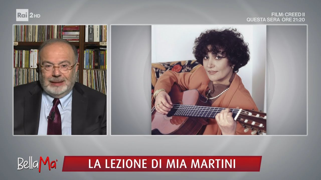 Massimo Bernardini ricorda Mia Martini - BellaMa' 29/02/2024