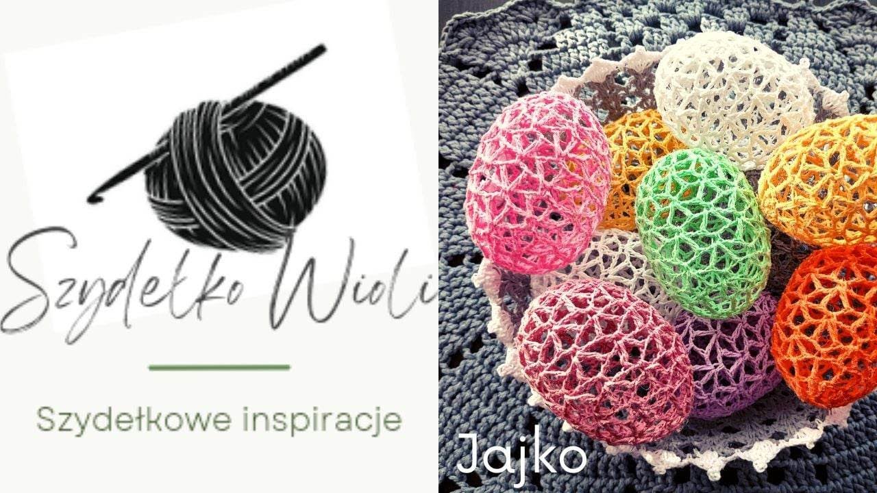 Szydełko Wioli - szydełkowy nowy wzór jajka Wielkanocnego 🥚/ crochet/crocheting