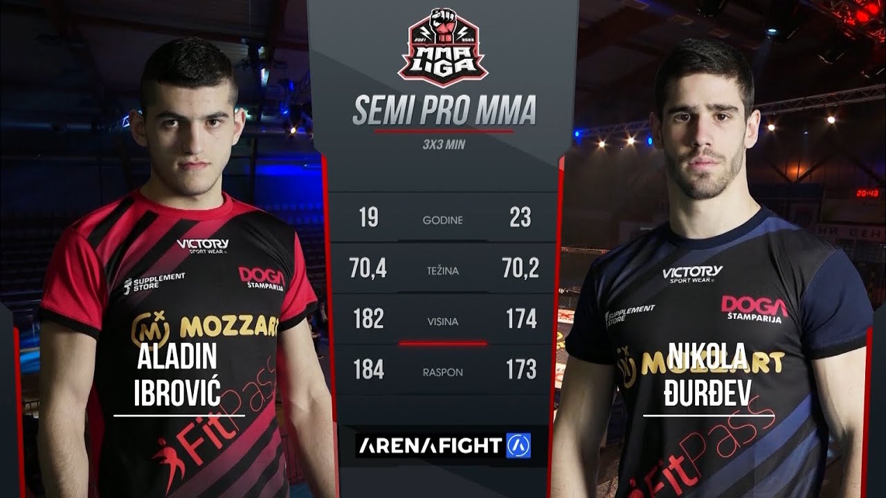 Aladin Ibrović vs.  Nikola Djurdjev / MMA LIGA SRBIJE 1.kolo