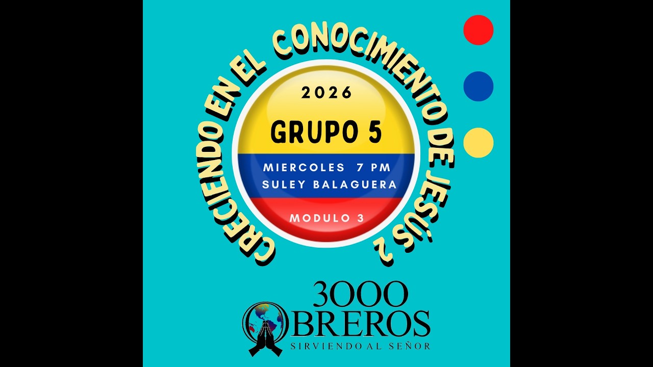 Inducción Modulo 3 2026 / 3000 obreros
