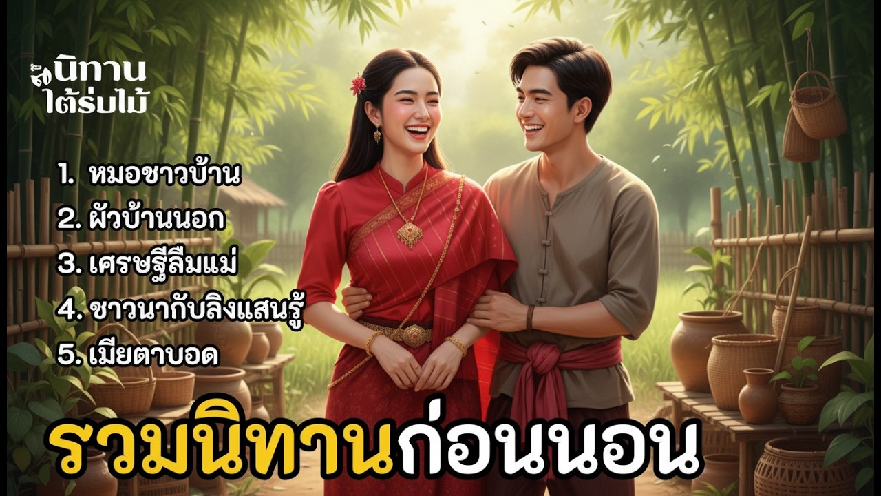 รวมนิทานก่อนนอน ฟังยาวๆ ｜ EP.63 #นิทานพื้นบ้าน  #นิทานสอนใจ #นิทานชาวบ้าน #เรื่องเล่าชาวบ้าน