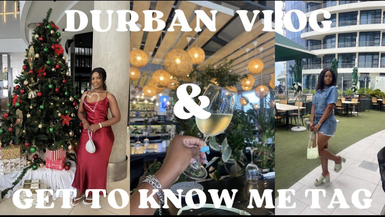 DURBAN VLOG: GRWM 4 BRUNCH |GET TO KNOW ME TAG +GRWM FOR XMAS LUNCH #roadto1k #southafricanyoutuber