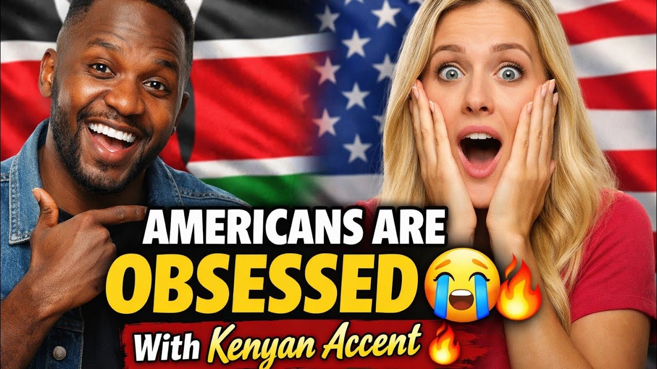 This Accent Is Kenyan?! Americans Can’t Believe It 😳our accent is international 