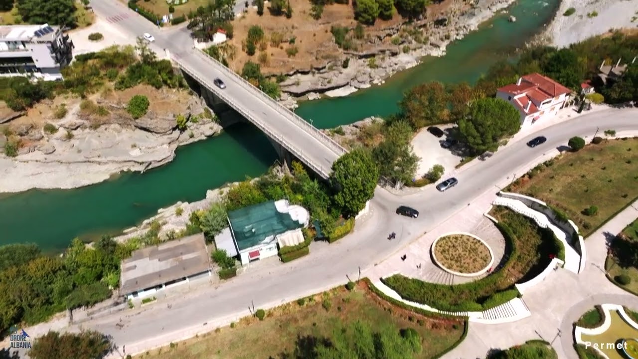 Permet,Albania ( 4k Video)