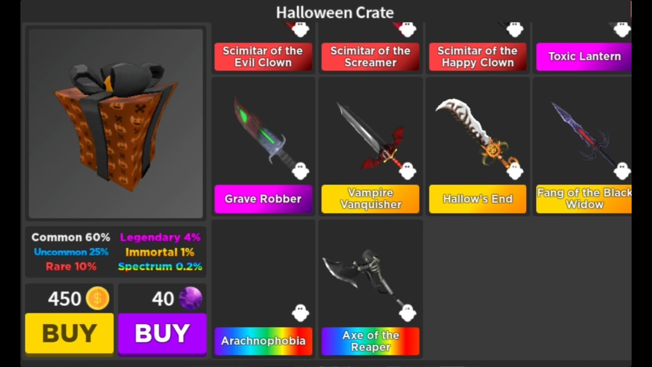 UNBOXING APPROXIMATIVEMENT 45 HALLOWEEN CRATES ! 🎃 || SURVIVE THE KILLER !