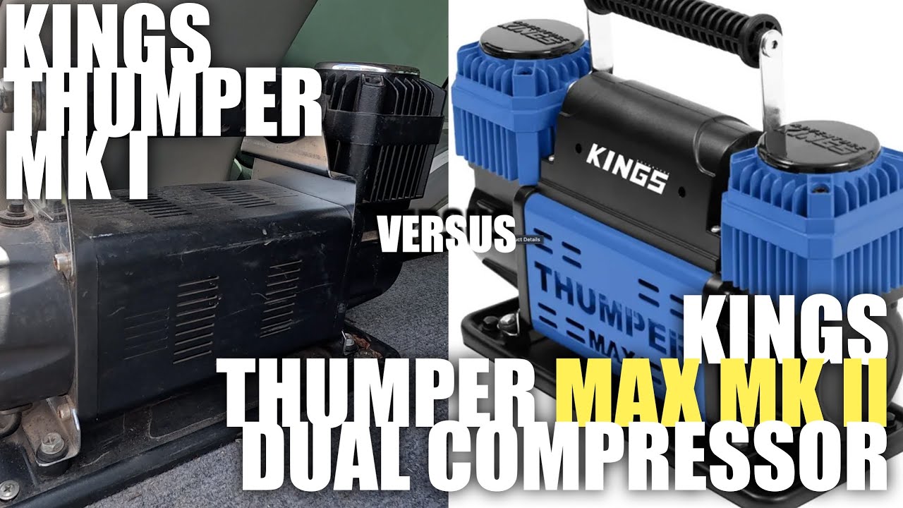 Adventure Kings Thumper MkI против Thumper Max MkII Dual Compressor 4WD Supercentre Shooting