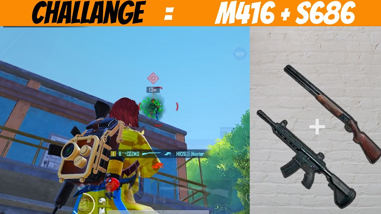 BGMI: 17 Kills Solo vs Squad (M4+S686)