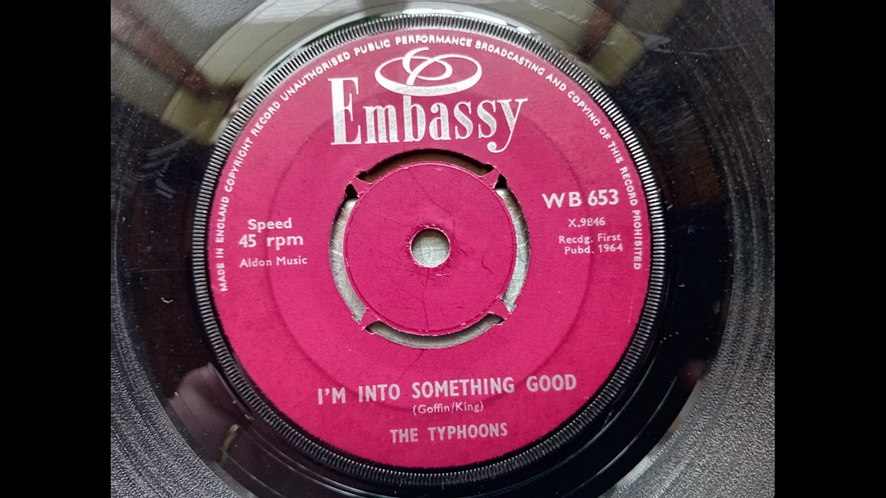 The Typhoons - I'm Into Something Good (1964 Embassy WB653) Vinyl rip