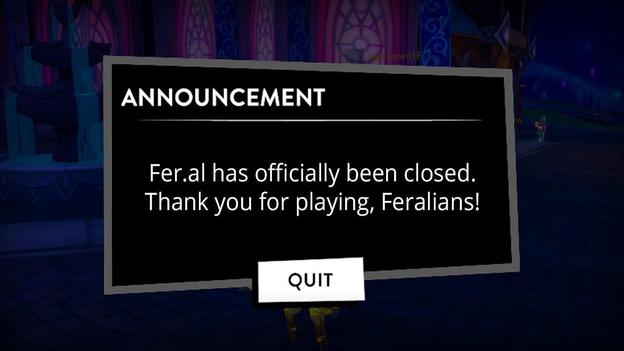 Feral's Final Minutes