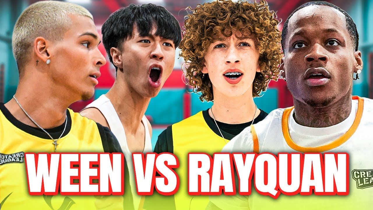 Nelson Neumann went OFF!! Marlon, RayAsianBoy, Tylil, and MORE in 5v5 Basketball SemiFinals!!