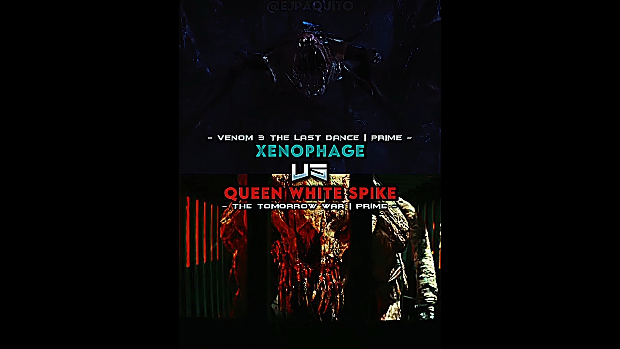 Xenophage vs queen white spike #short #thetomorrowwar #venom3