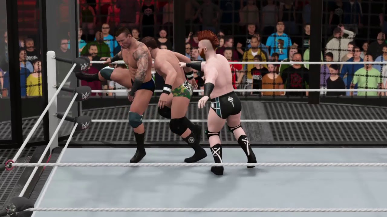 WWE 2K17 Sheamus vs Randy Orton vs John Cena vs Triple H vs Kofi Kingston vs Ted Dibiase 6 Man EC