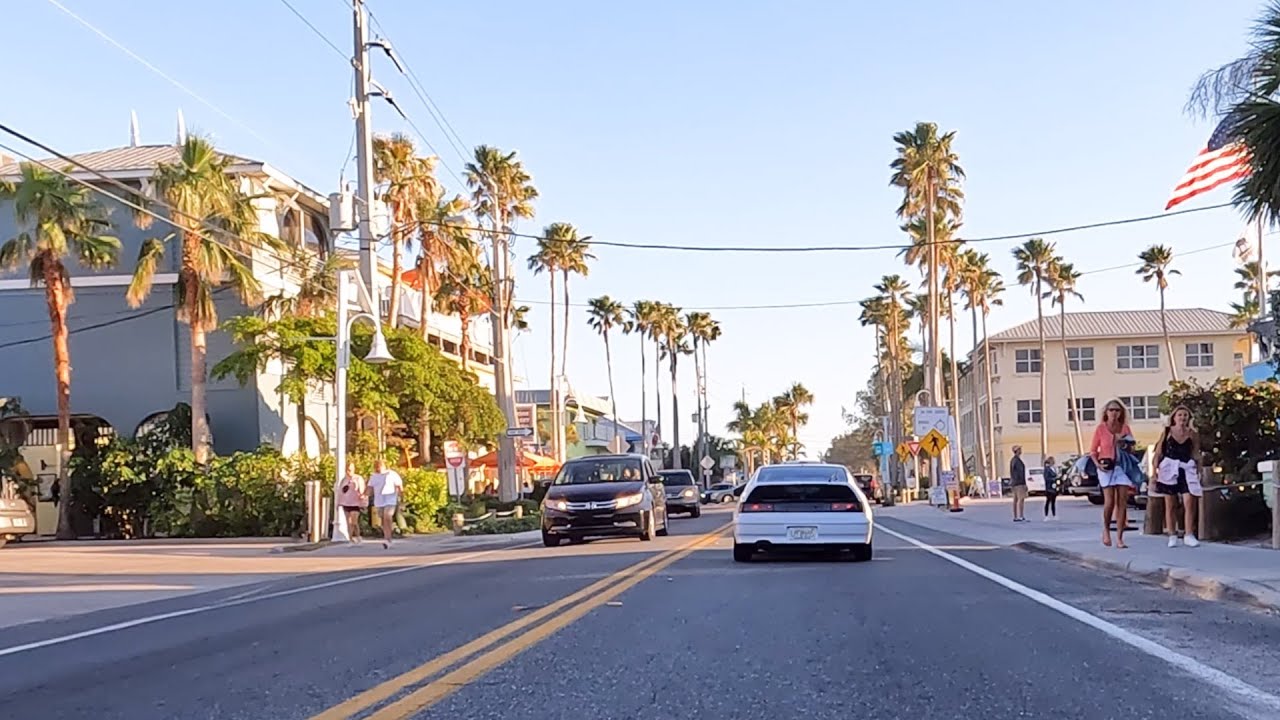 Explore + Enjoy 🌴 Bradenton Beach 4K 🌴Tropical Relaxation #Florida