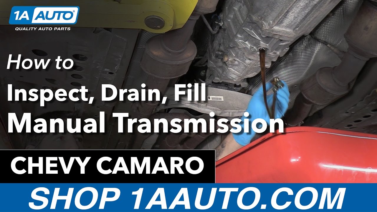 How to Check Manual Transmission Fluid 10-15 Chevy Camaro