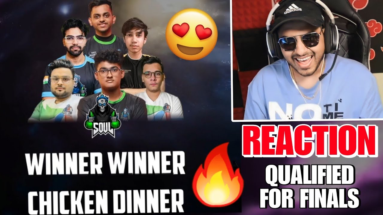 Aman Reaction On Soul Chicken Dinner & Qualified For Finals😍