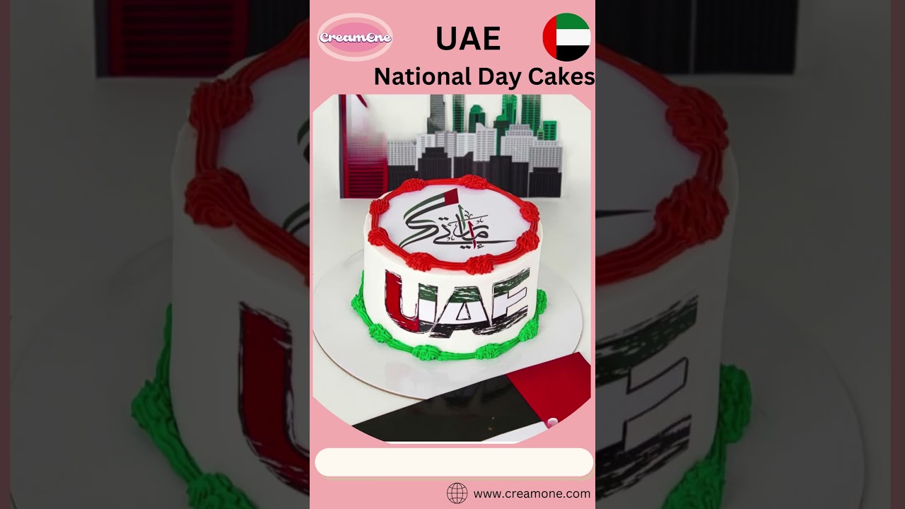 UAE National Day Cakes | Buy Cakes Online in Dubai | Cakes for UAE National Day | Cake Delivery |