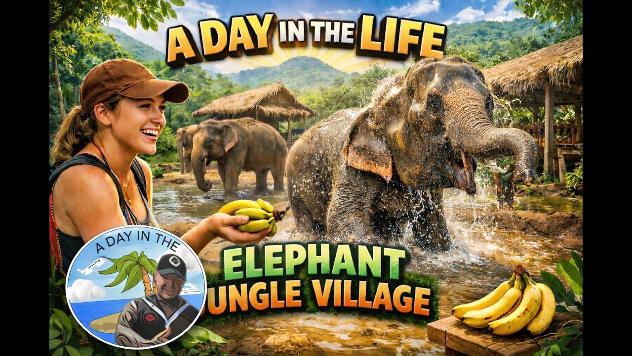 ELEPHANT JUNGLE VILLAGE PATTAYA THAILAND!