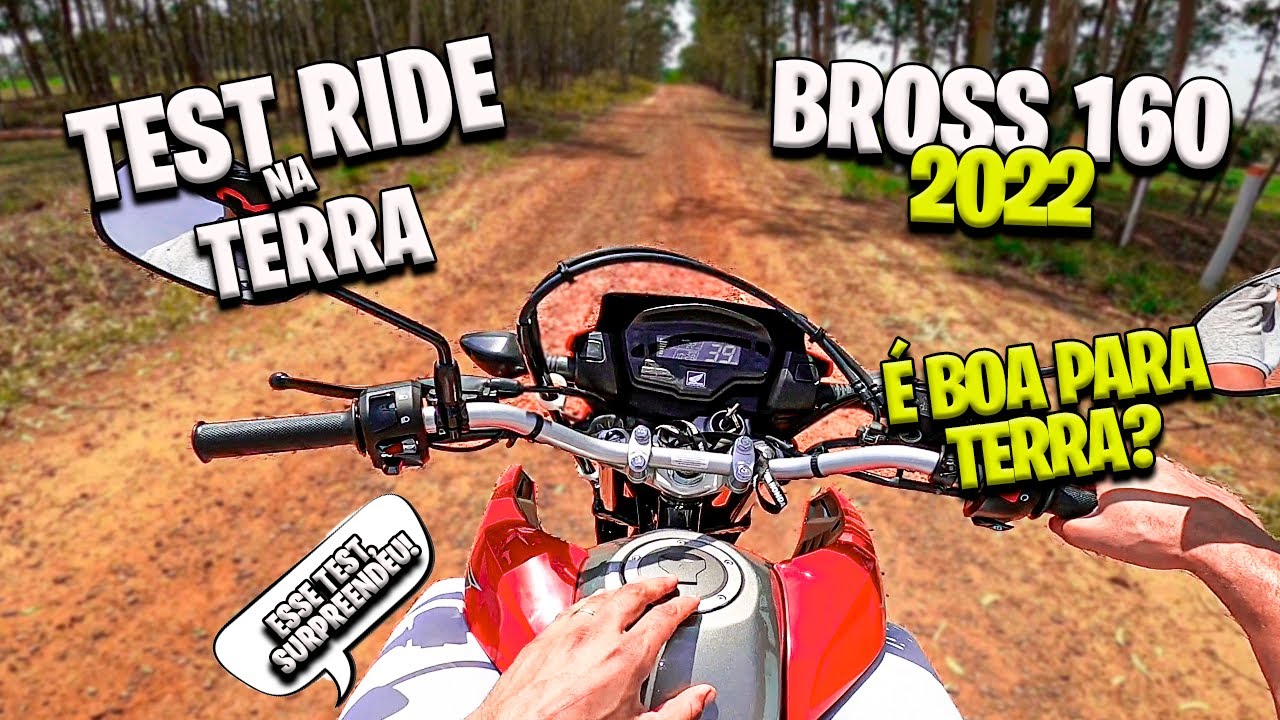 BROSS 2022 TEST RIDE NA TERRA *como ser&aacute; que ela se sai*