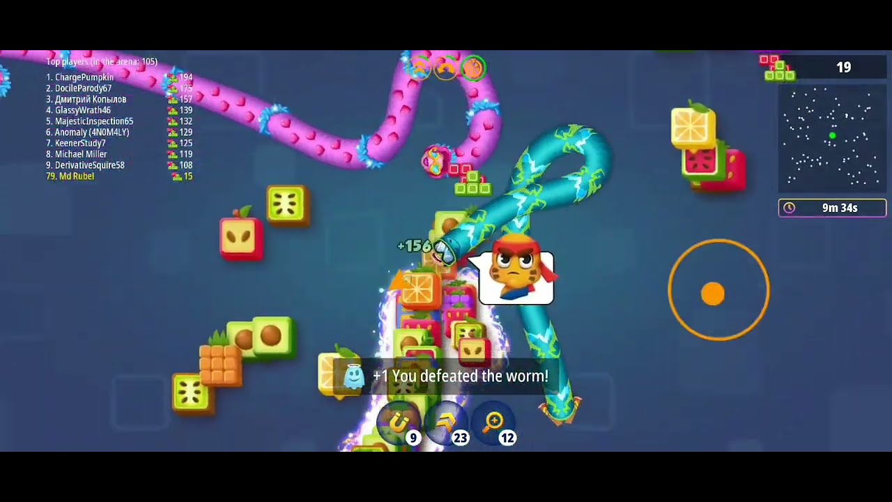 worms zone.io new update new challenge 2024